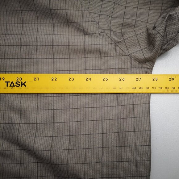 Sunice Men's Size XL V-neck Loose Fit Taupe & Grey Golf Pullover / Windbreaker - Picture 9 of 11